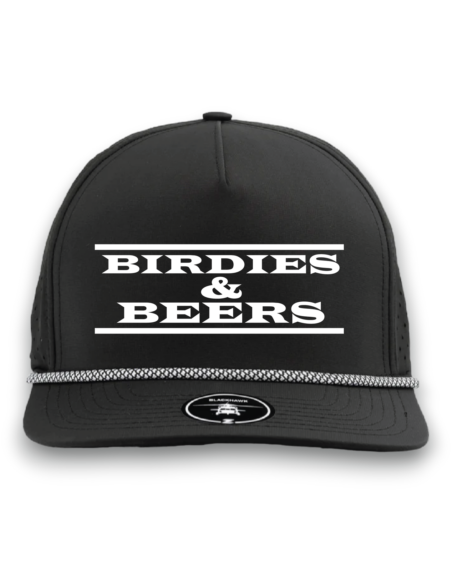 Birdies & Beers - Premium Water Resistant Rope Hat
