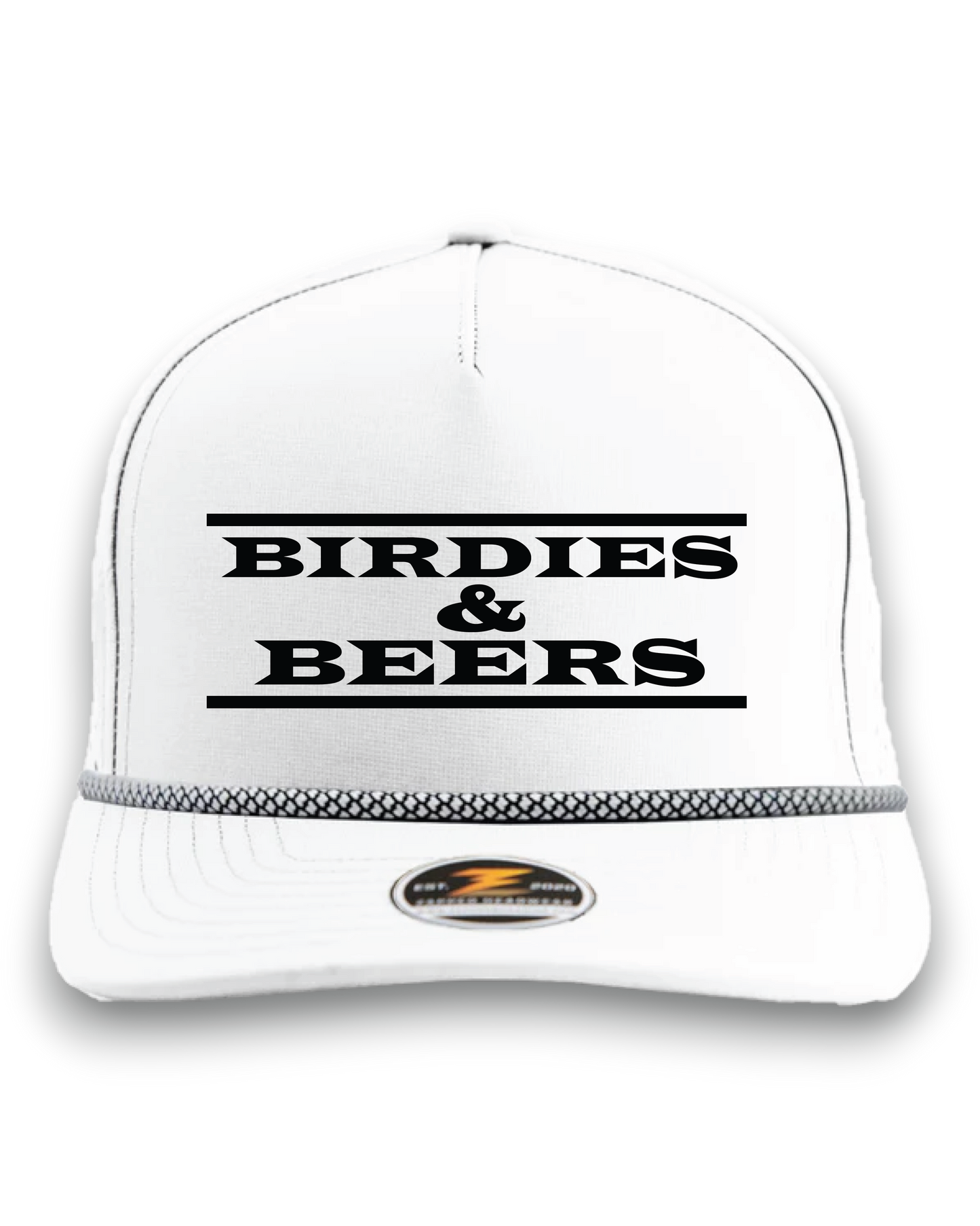 Birdies & Beers - Premium Water Resistant Rope Hat