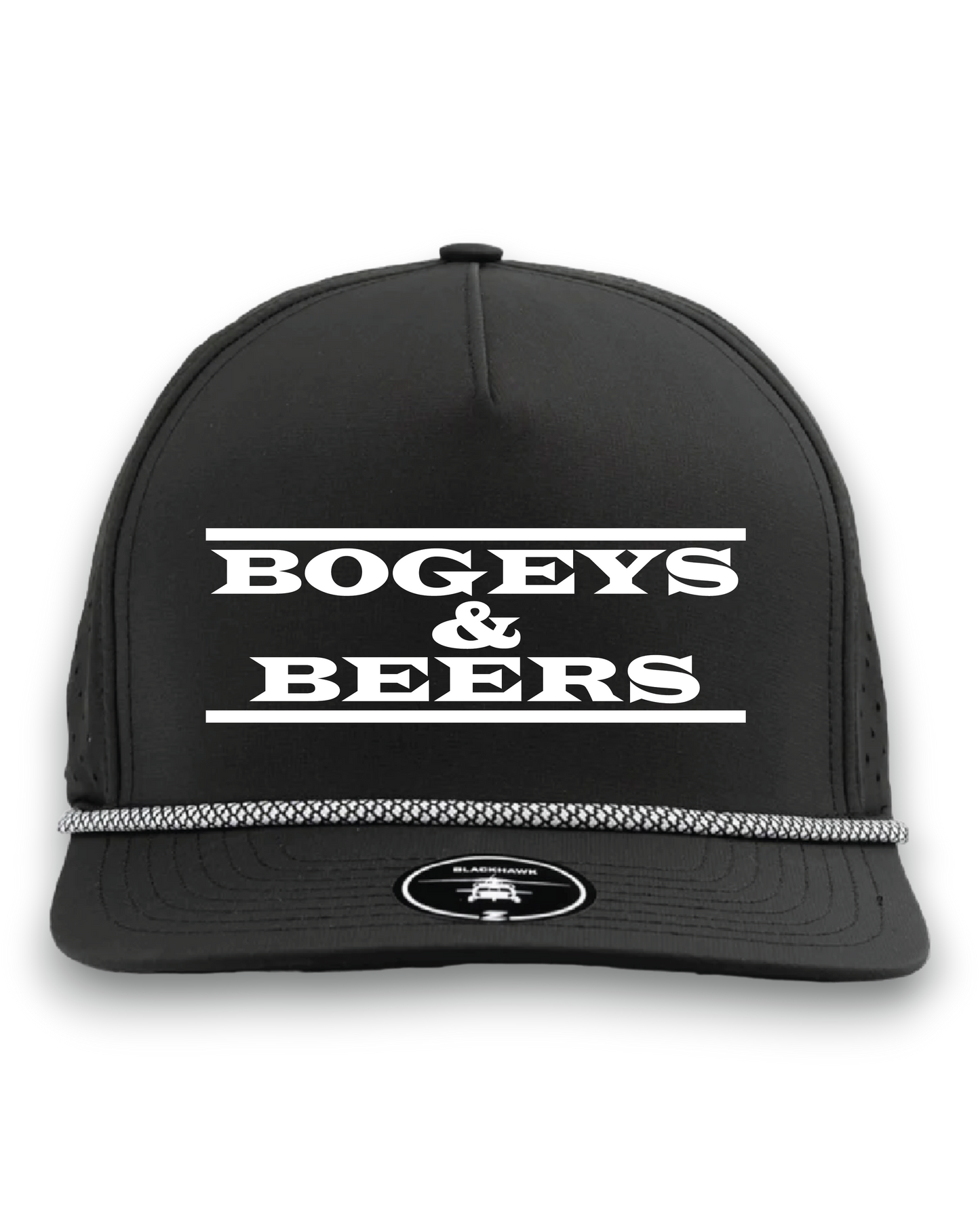 Bogeys & Beers - Premium Water Resistant Rope Hat