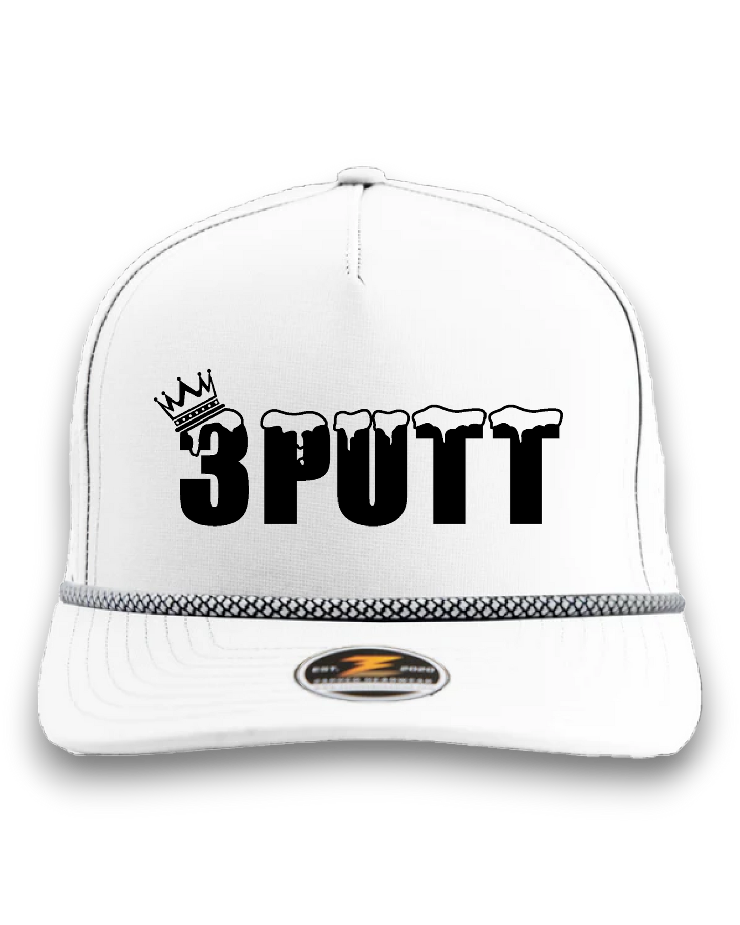 3 Putt King - Premium Water Resistant Rope Hat